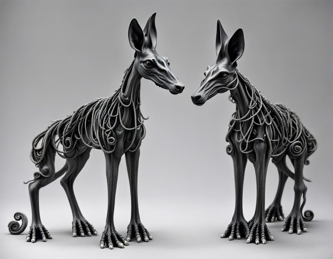 Surreal Restaurant Scene with Extraterrestrial Celebrations