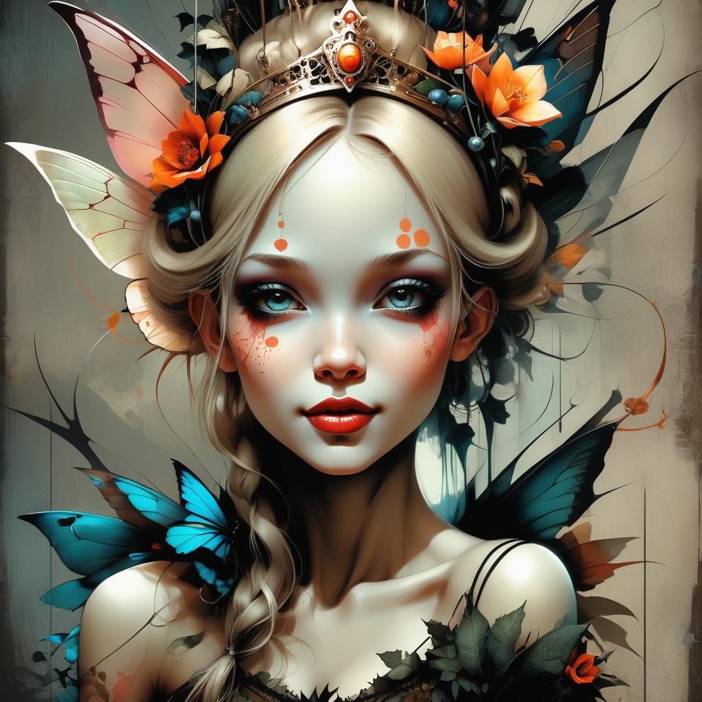 Butterfly girl
