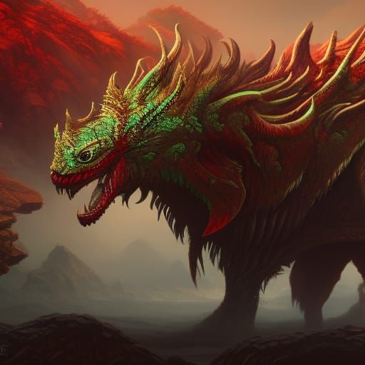 Fantastical Strange Animal Concept Art