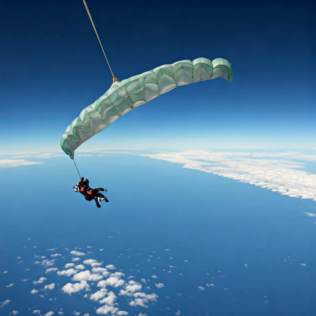 Shark Skydiving: An Unexpected Scene