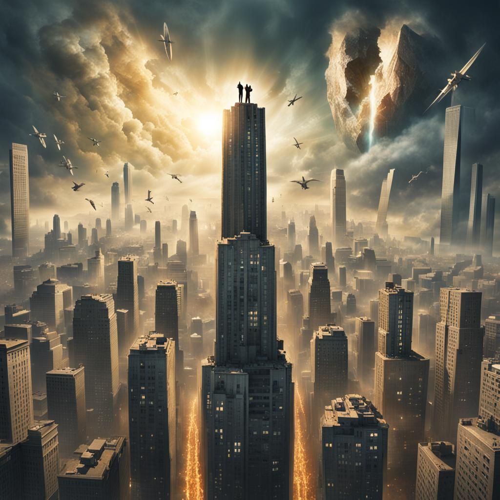 Souls Ascend to Heaven During the Rapture
