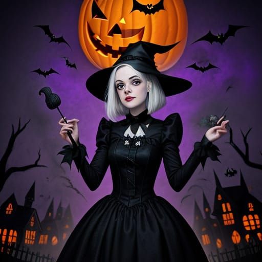 Sabrina Spellman's Spooky Halloween Night of Trick-or-Treati...