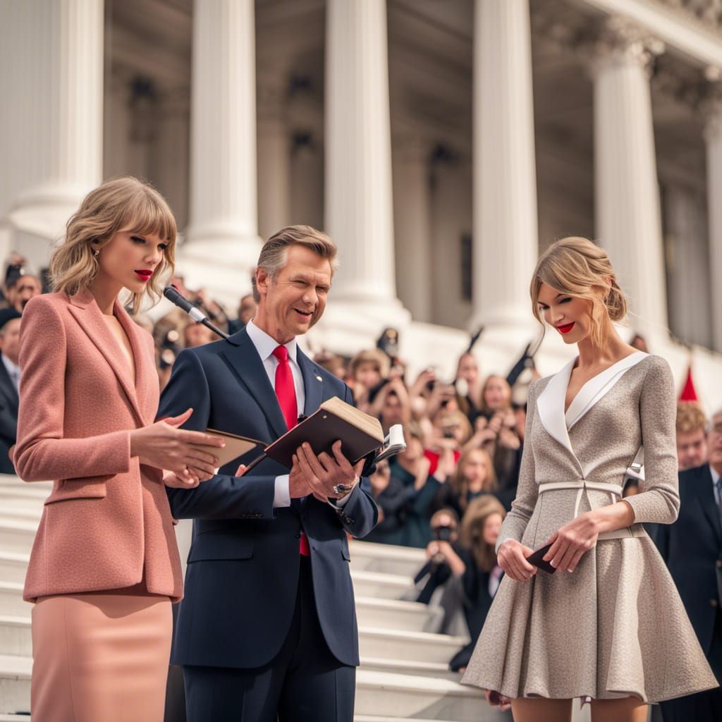 President Sworn In on US Capitol Steps
