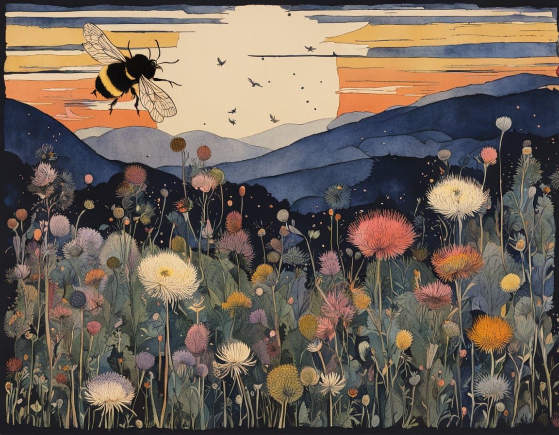 Summer Flight of the Bumblebee