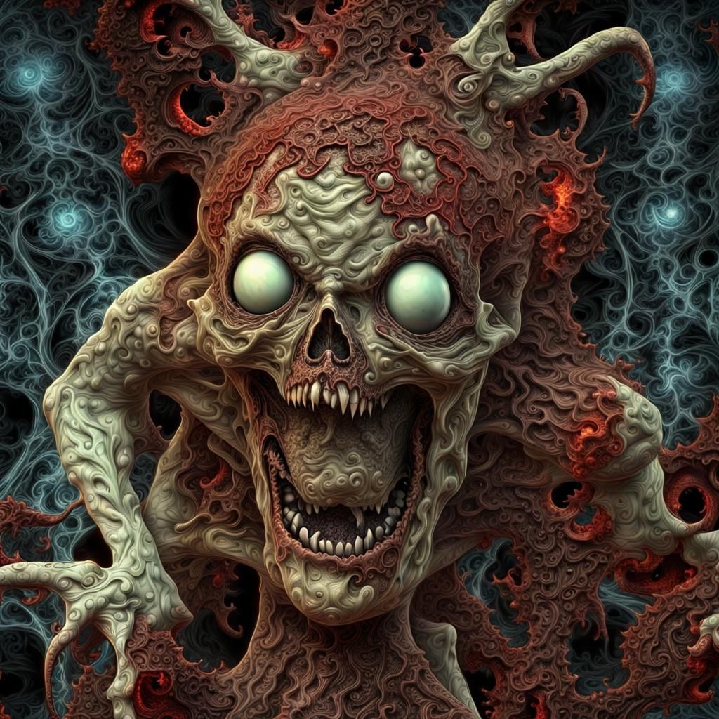 Biohazard Monstrosity: Chaotic Surrealist Body Horror