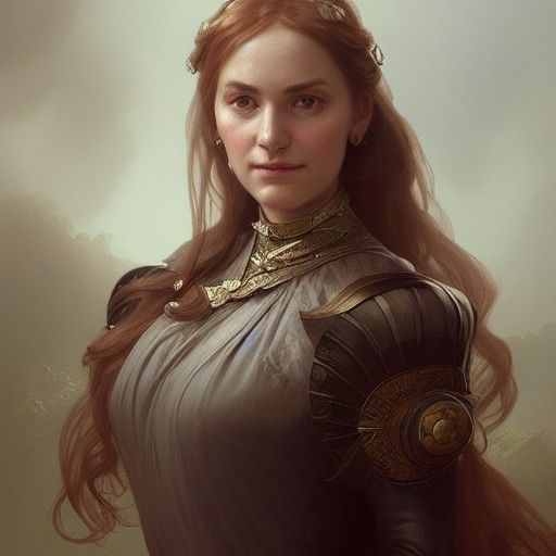 Alysanne Farman Portrait in Artgerm Style