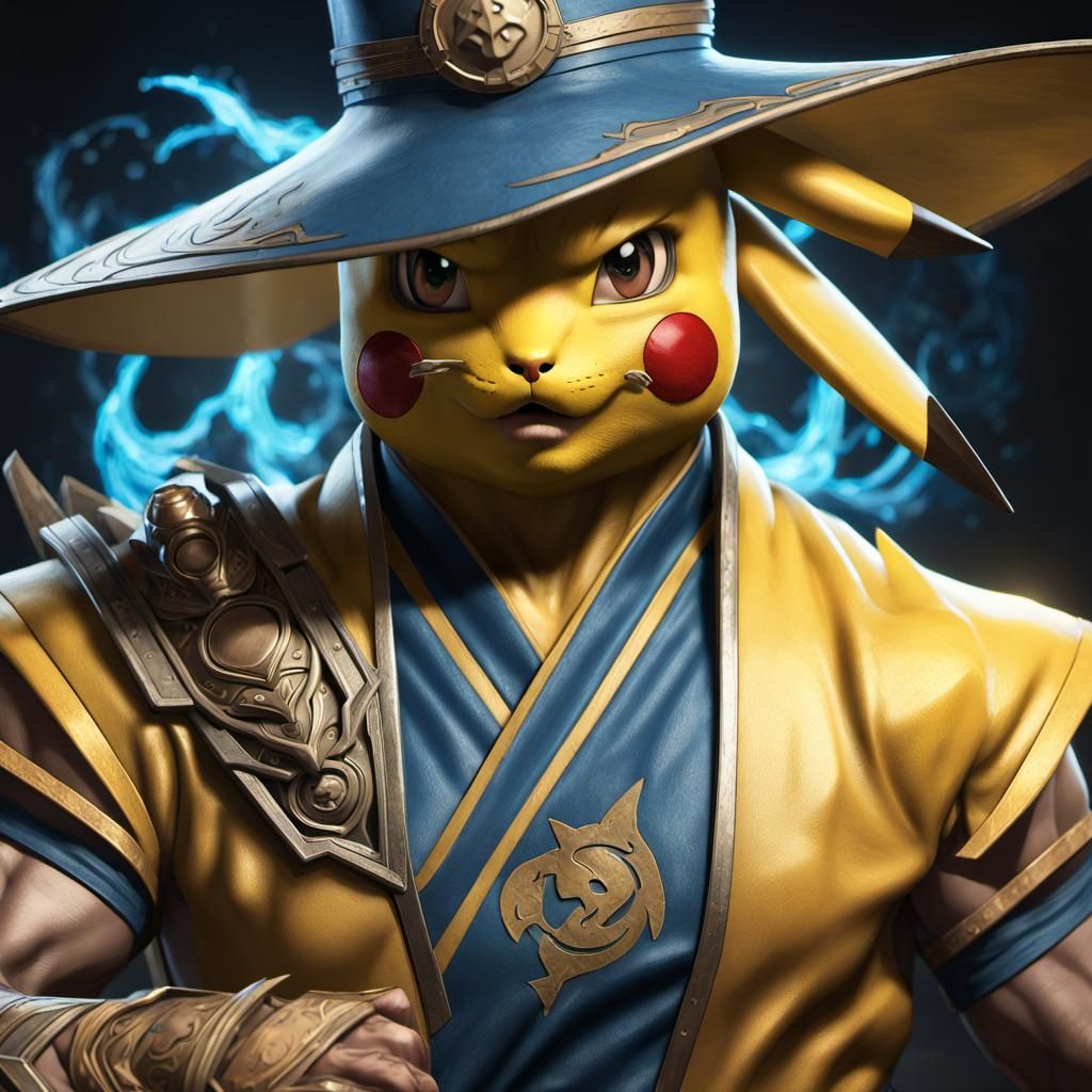 Raiden Pikachu: Mortal Kombat Mashup in Unreal Engine