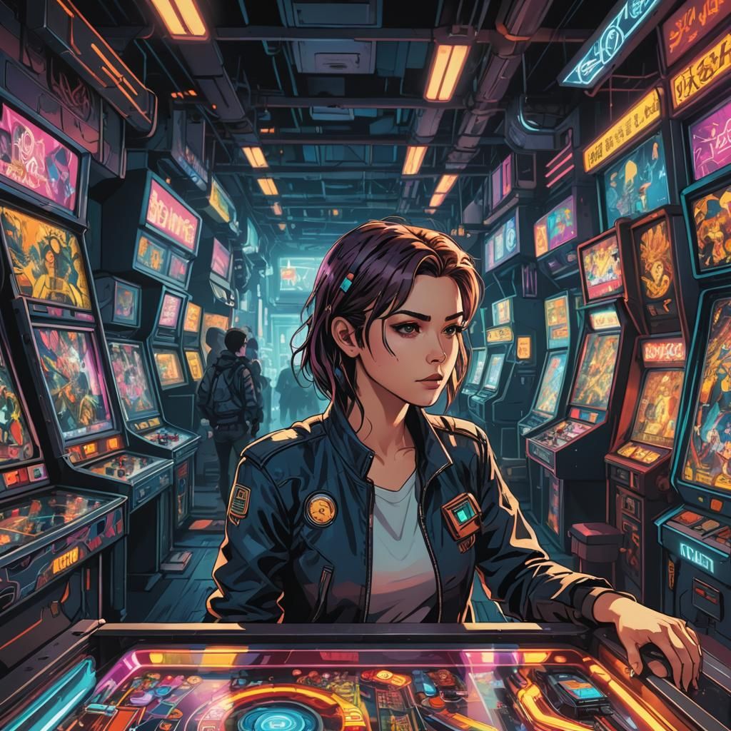Graziela Ciberry Punwoou on Game Room Digitilis Paradise Arcade
