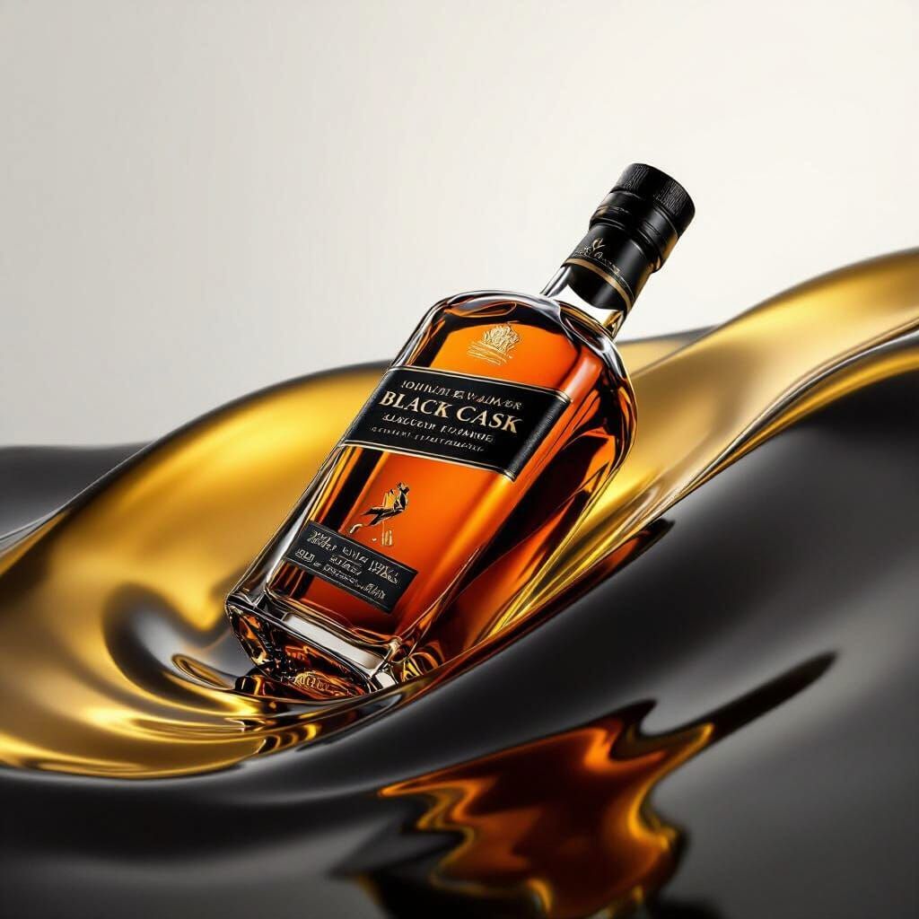 Johnnie Walker Black Cask Luxury Hero Shot
