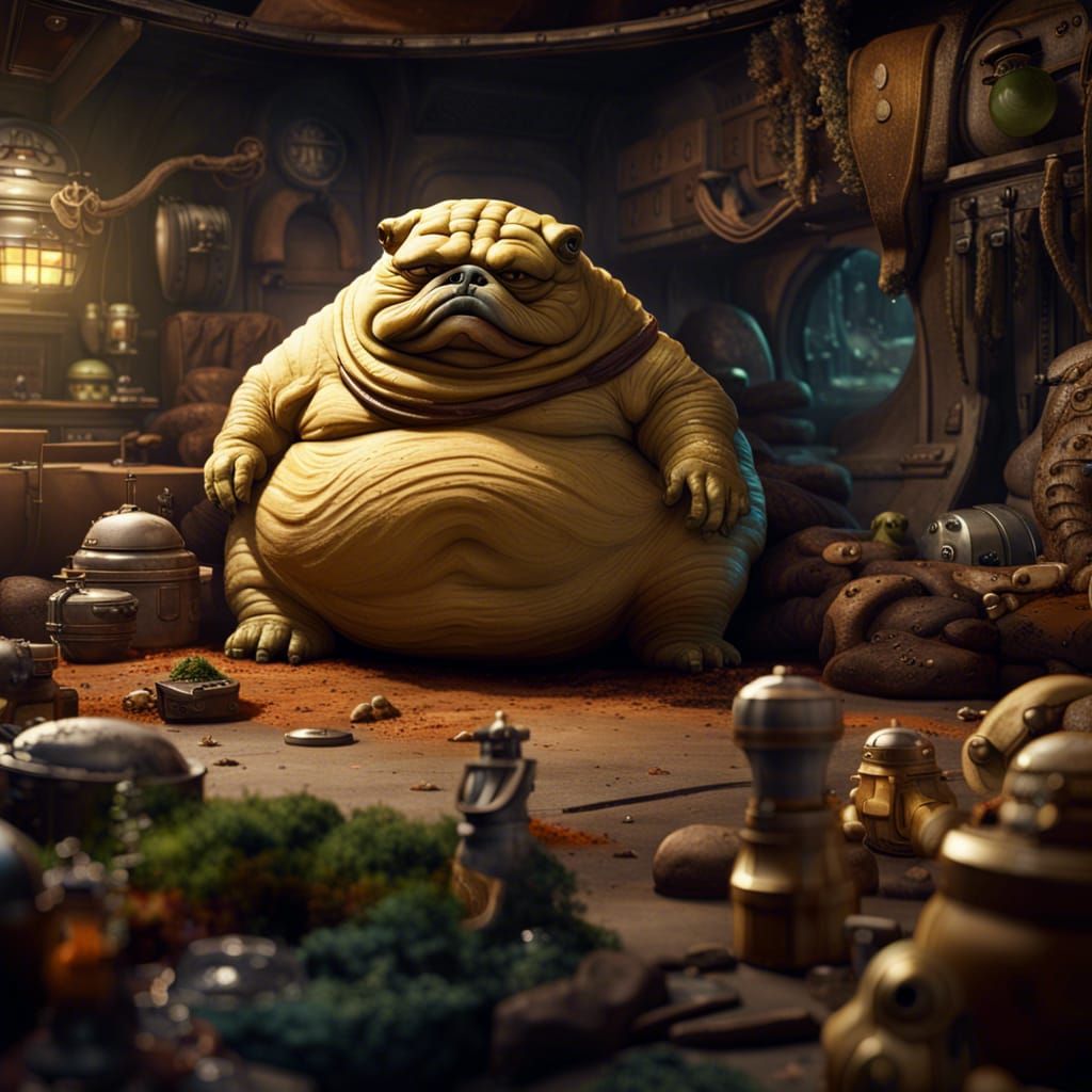 Jabba the Mutt: A Fantastical Dog Combination