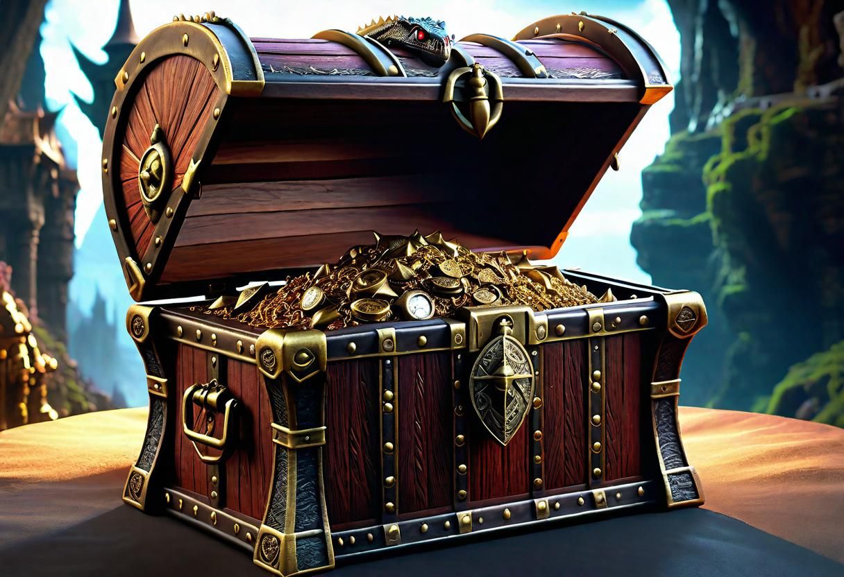 Dungeons and Dragons Mimic Treasure Chest