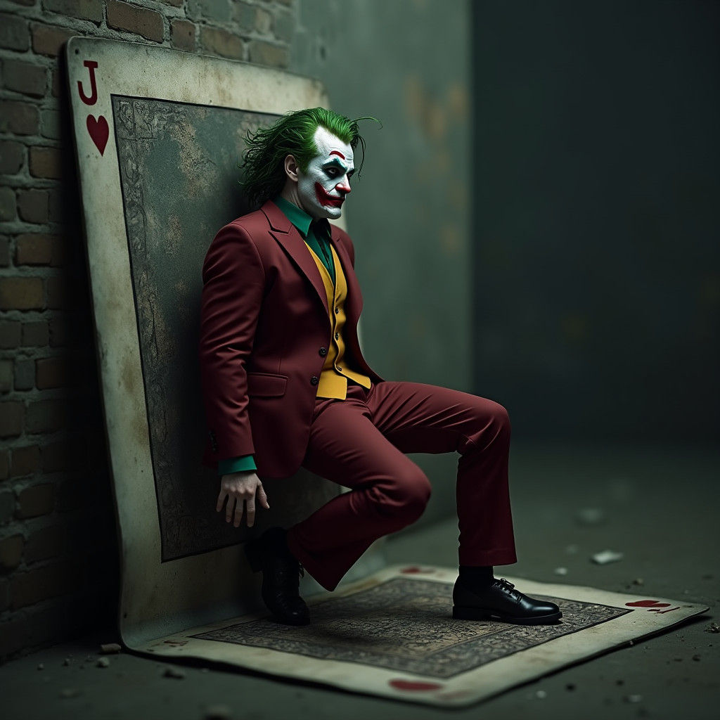 the Joker in Gotham City