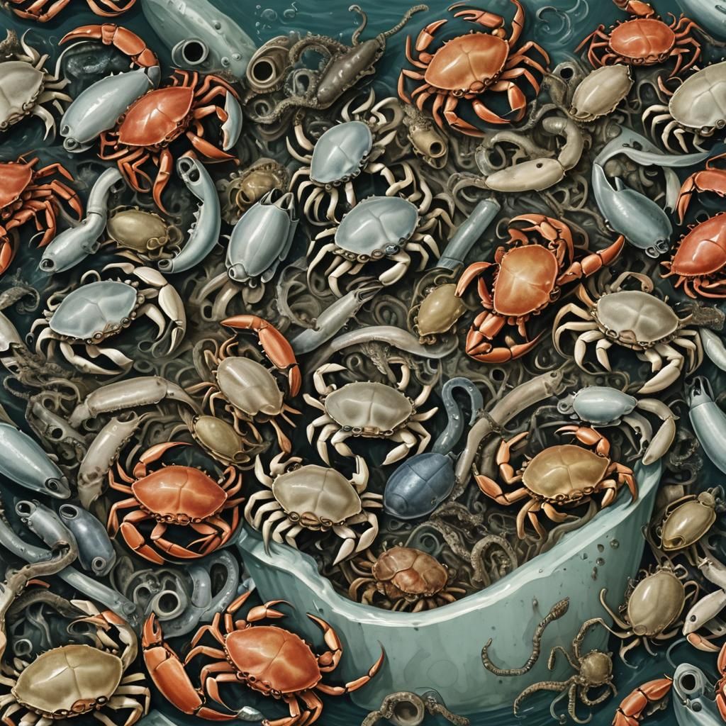 Nostalgic Omens: A Surreal Contrast of Past and Present