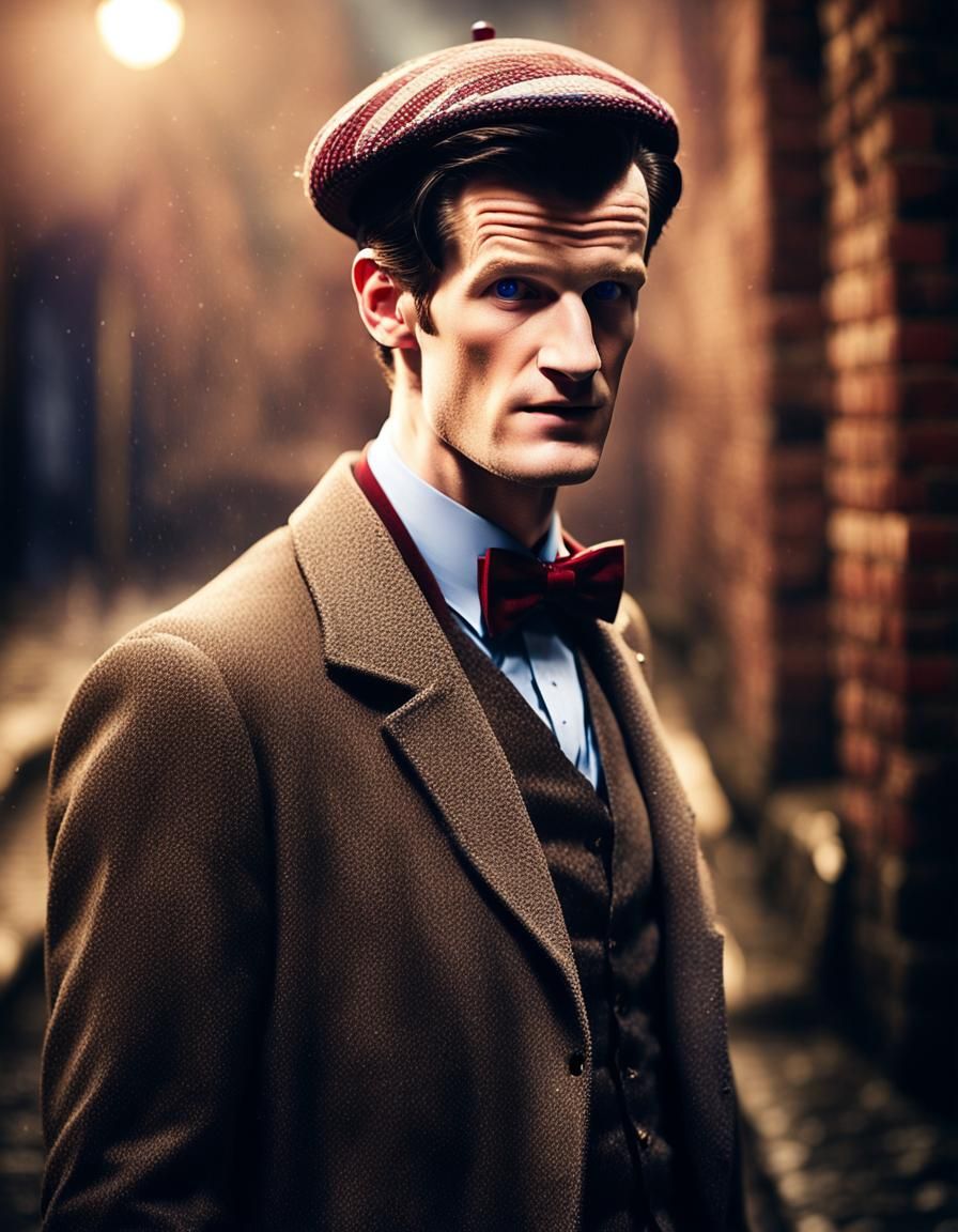 The Eleventh Doctor: Matt Smith Portrait in Misty Alley