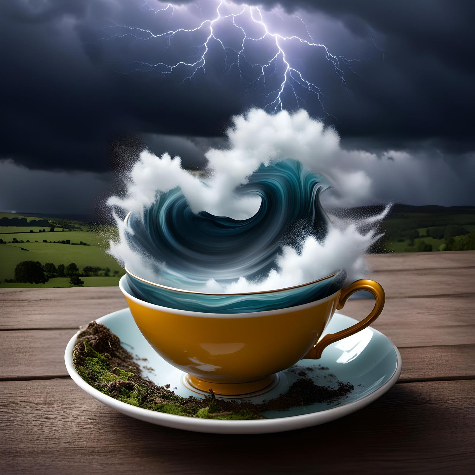 Storm in a Teacup: Miniature Tempest