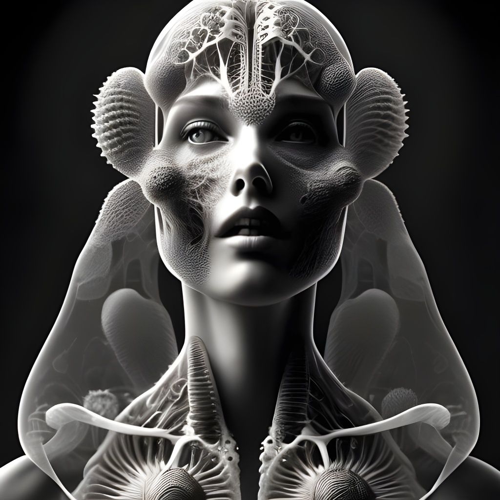 Enigmatic Mariana Mermaid of the Deep Sea