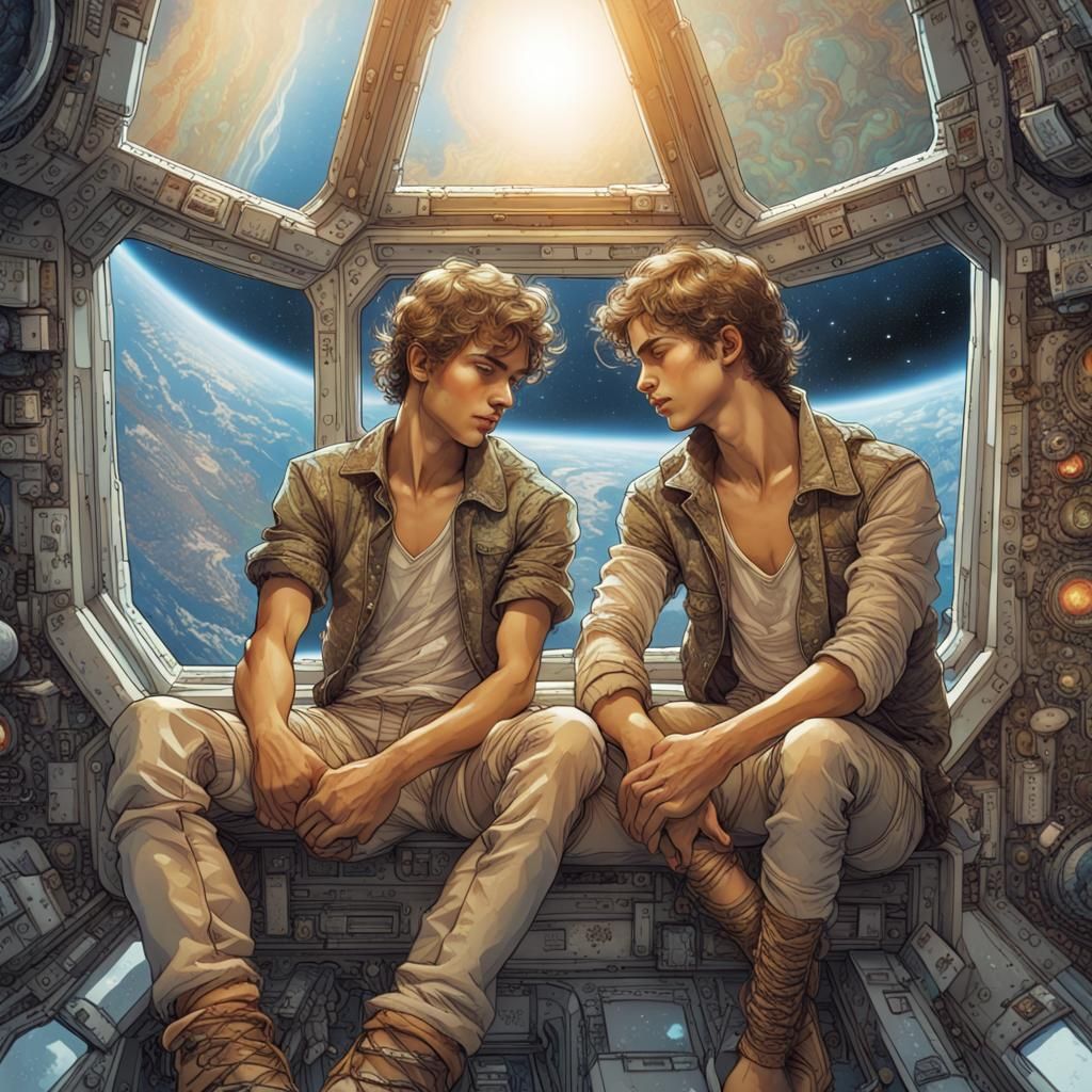 Life Aboard Space Station Elysium 2124 AD