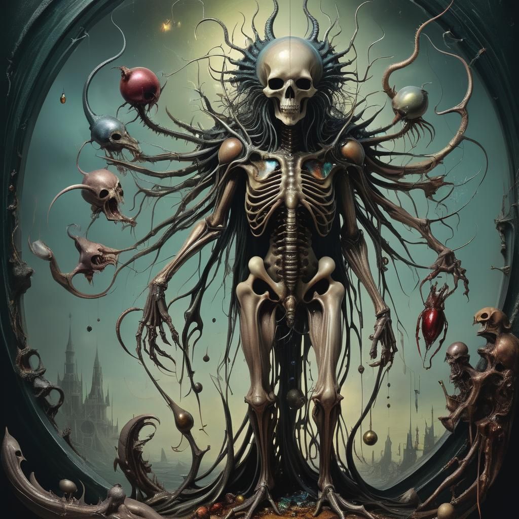 Dark Fantasy Art Inspired by Malleus Maleficarum