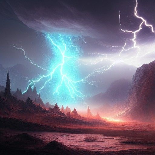 Inner Earth Crystal Unleashes Lightning