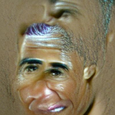 Portrait of Barack Obama