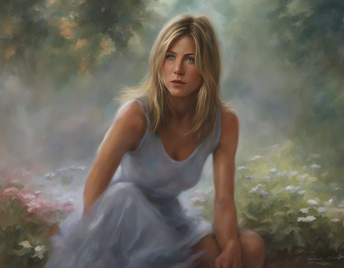 Hyperrealistic Portrait in Impasto Chalk Art Style