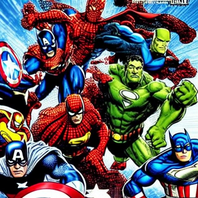 Epic Battle: Marvel vs DC Superheroes
