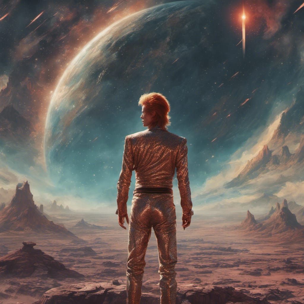 There is a Starman waiting in the sky