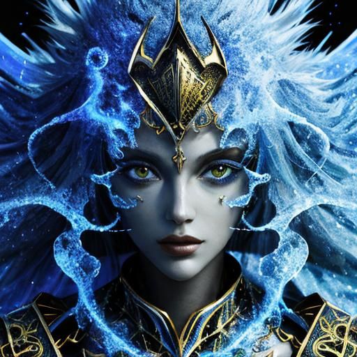 Glamorous 3D Render in Vibrant Colors