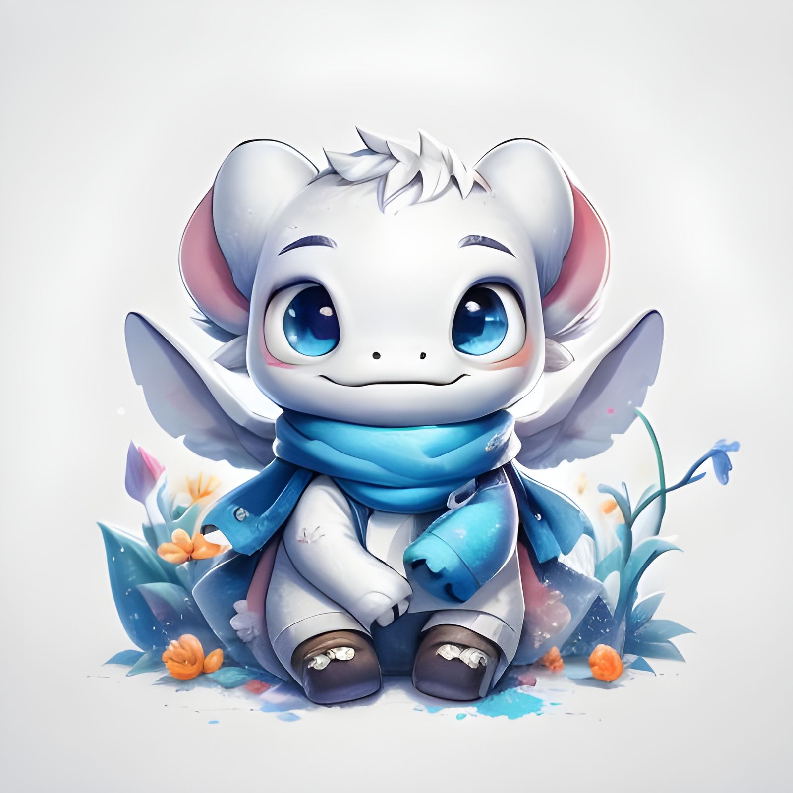 Lumis the mystical white creature