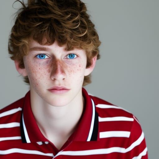 Portrait of a Sixteen-Year-Old Boy