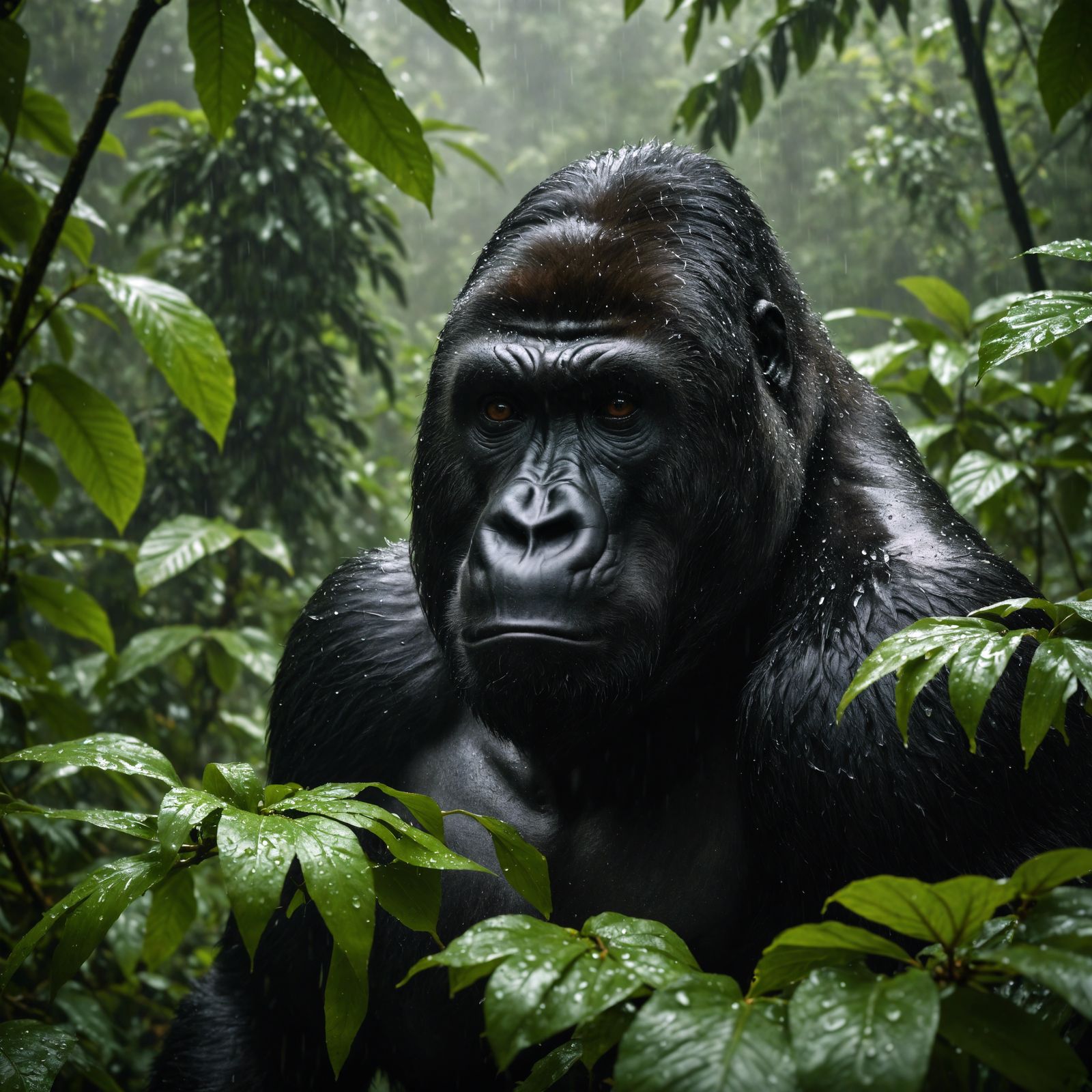 Koda, Leader of the Western Lowland Gorillas