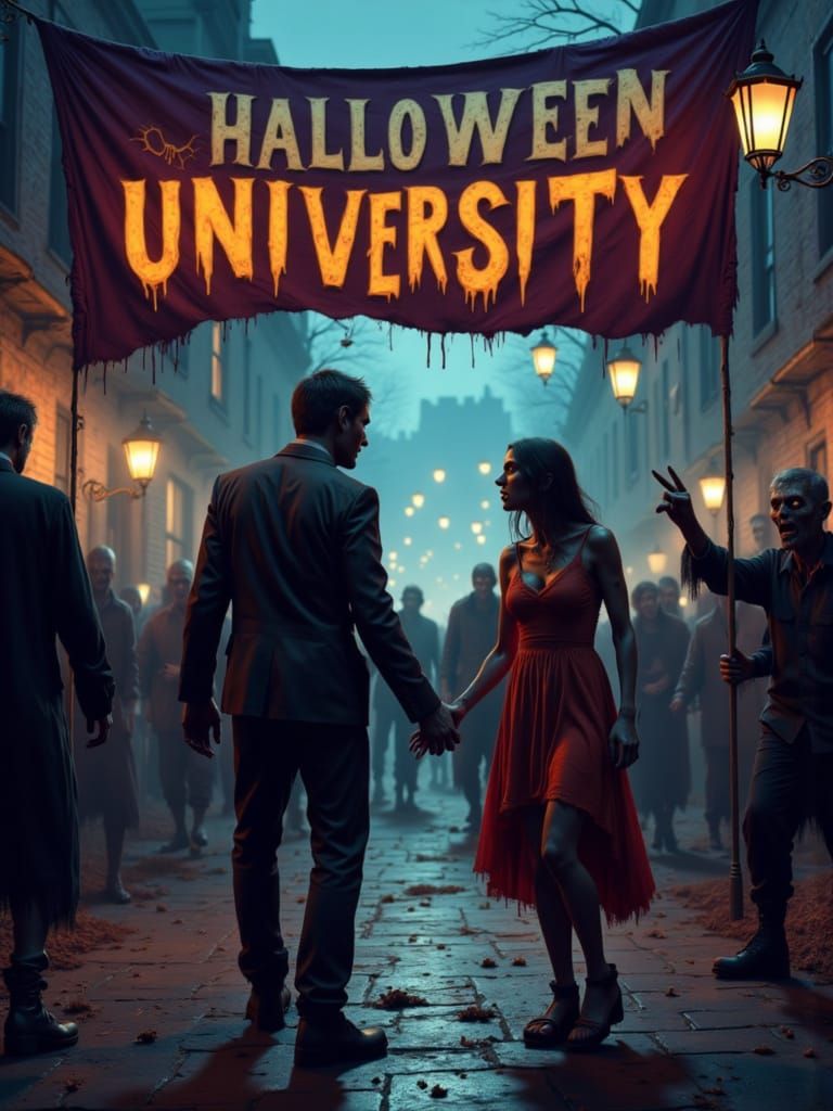 Zombie Prom Night at Ghostly University