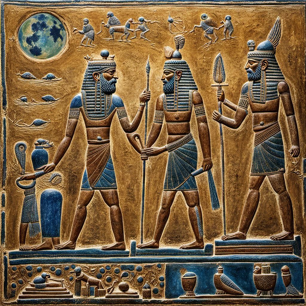 Babylonian Mušḫuššu Mythological Creature