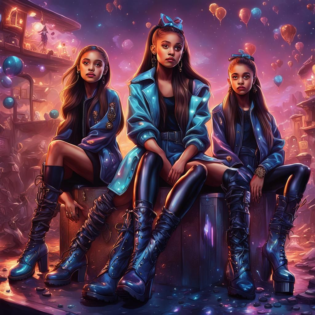 Ariana Grande and Boot Girls Magazine Cover