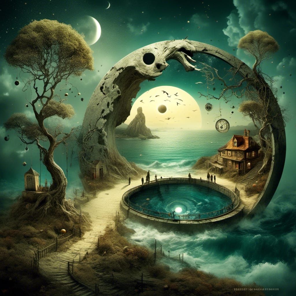 Surreal Stargate Dreamscape by Woodroffe, Jansson, Stranka
