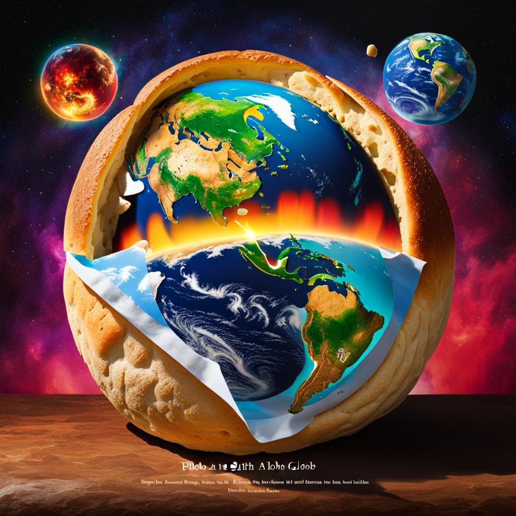 Globe in a Pita: Surreal Album Cover Art