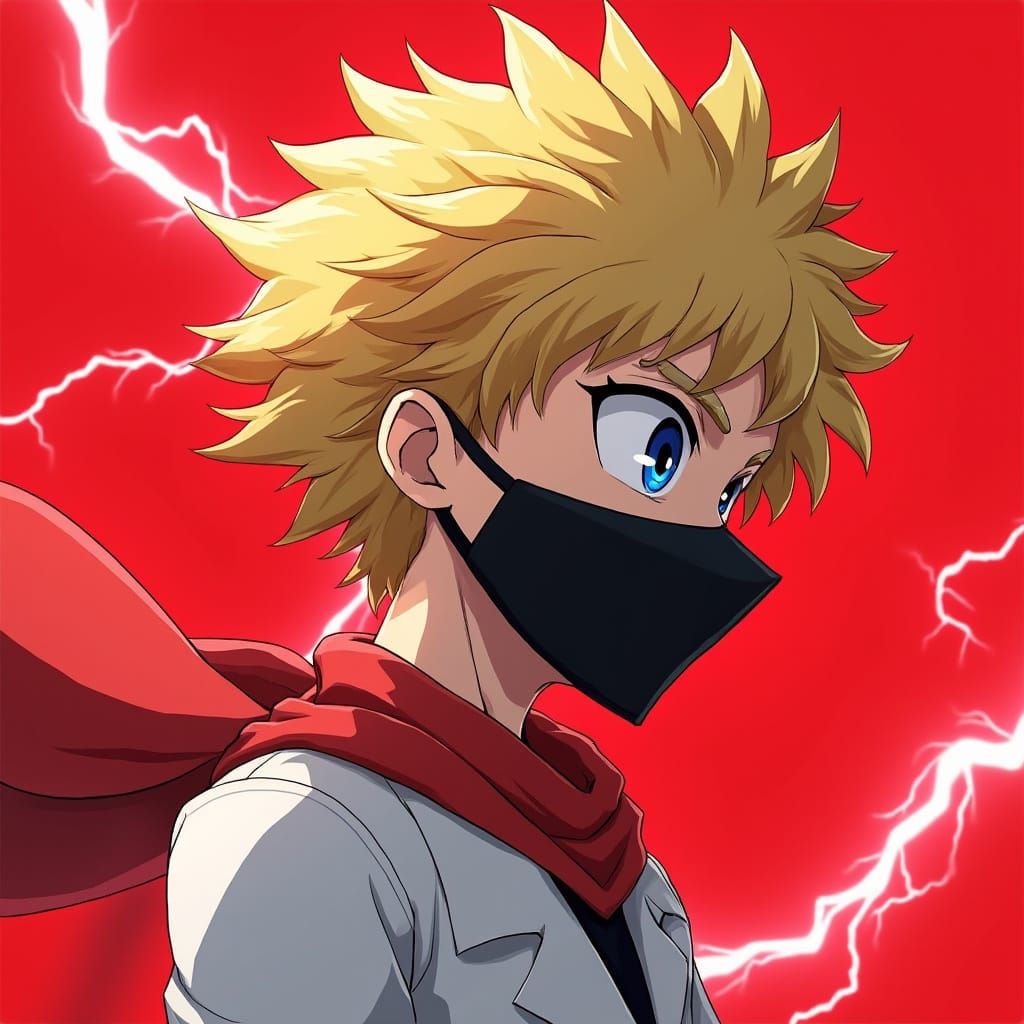 Cyborg Ninja in Dr. Stone Anime Style