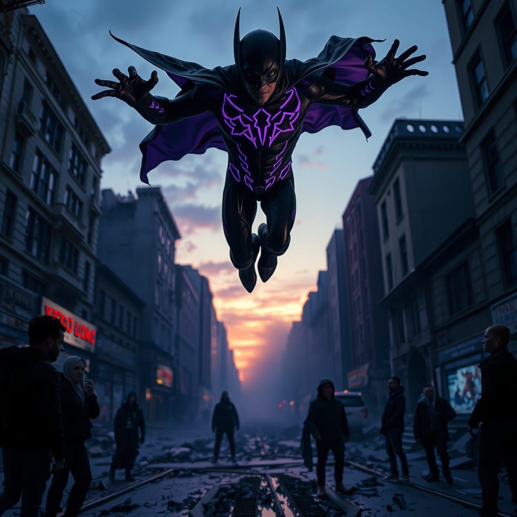 Vector Vortex: Supervillain in Shattered City, Cinematic 8K