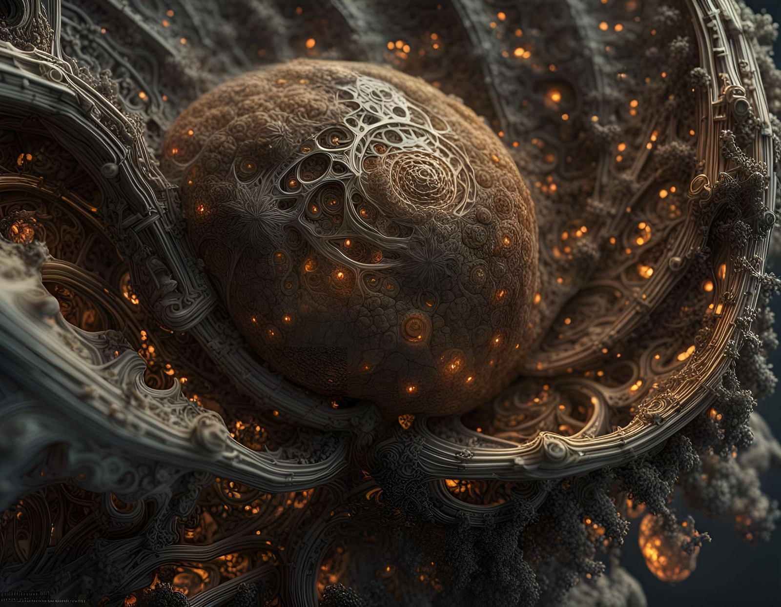 Eldritch Halloween Horror in Hyper-Real Style