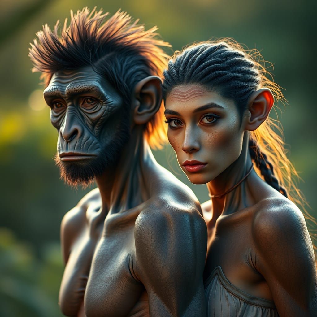 Future Humans in Natural Setting: Evolved Homo Sapiens