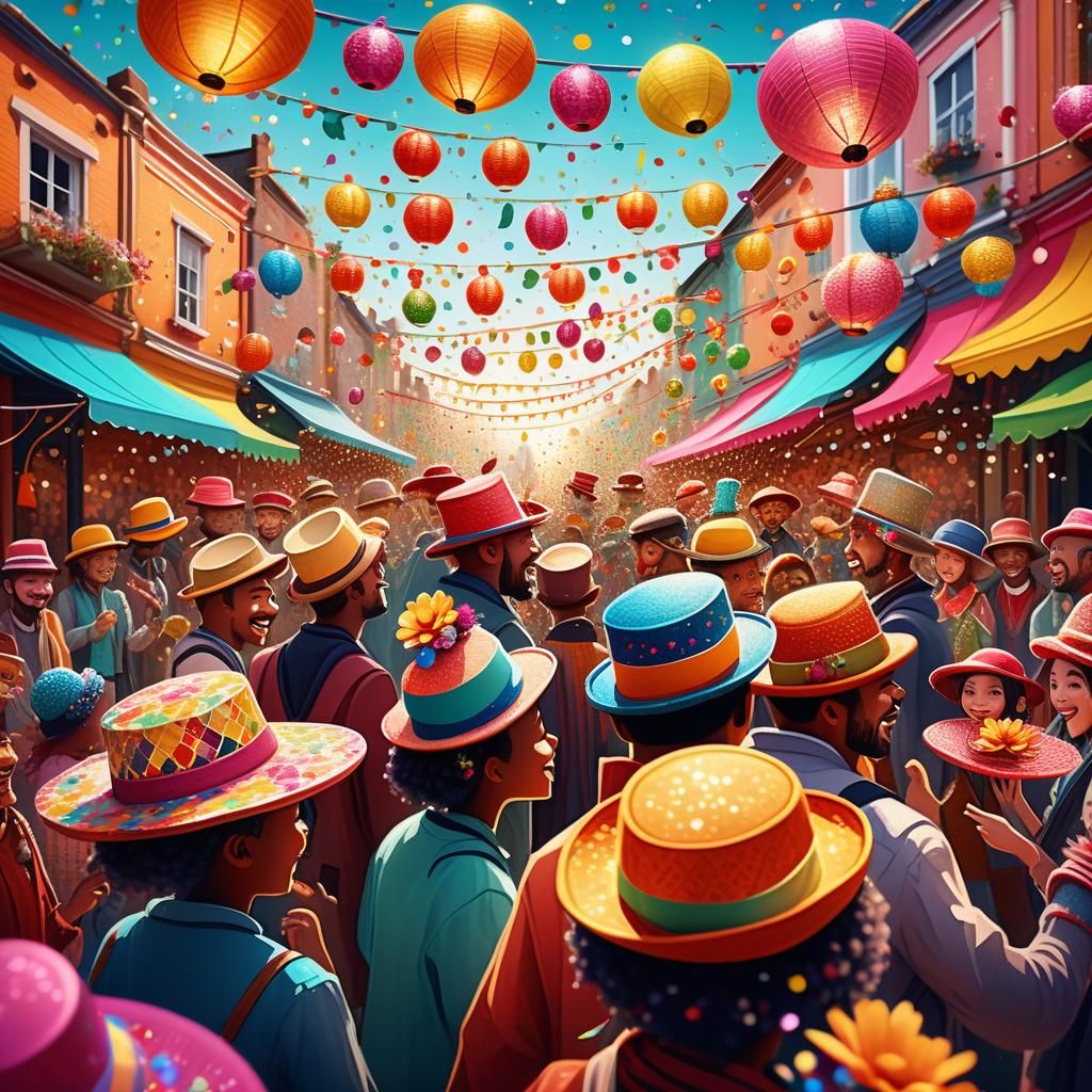 Whimsical Hat Parade