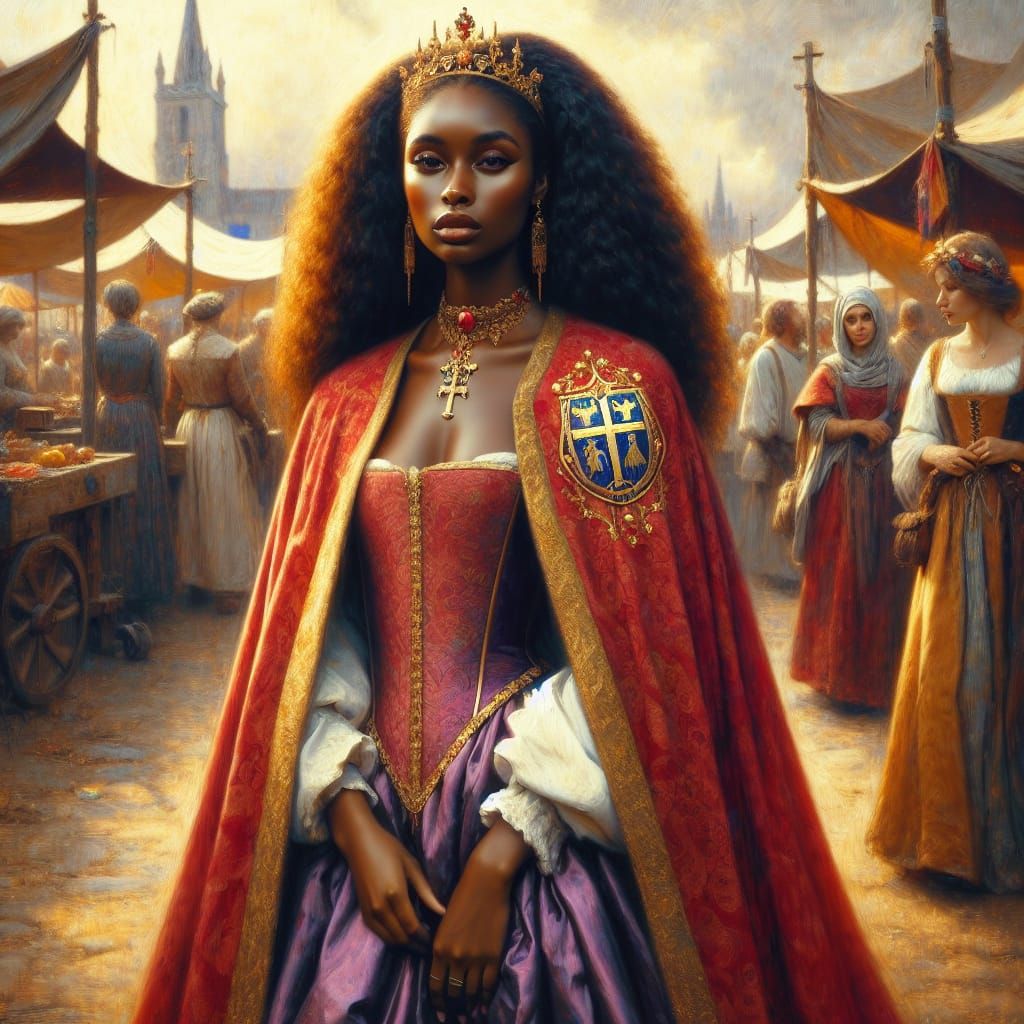 Regal Duchess at Medieval Summer Festival