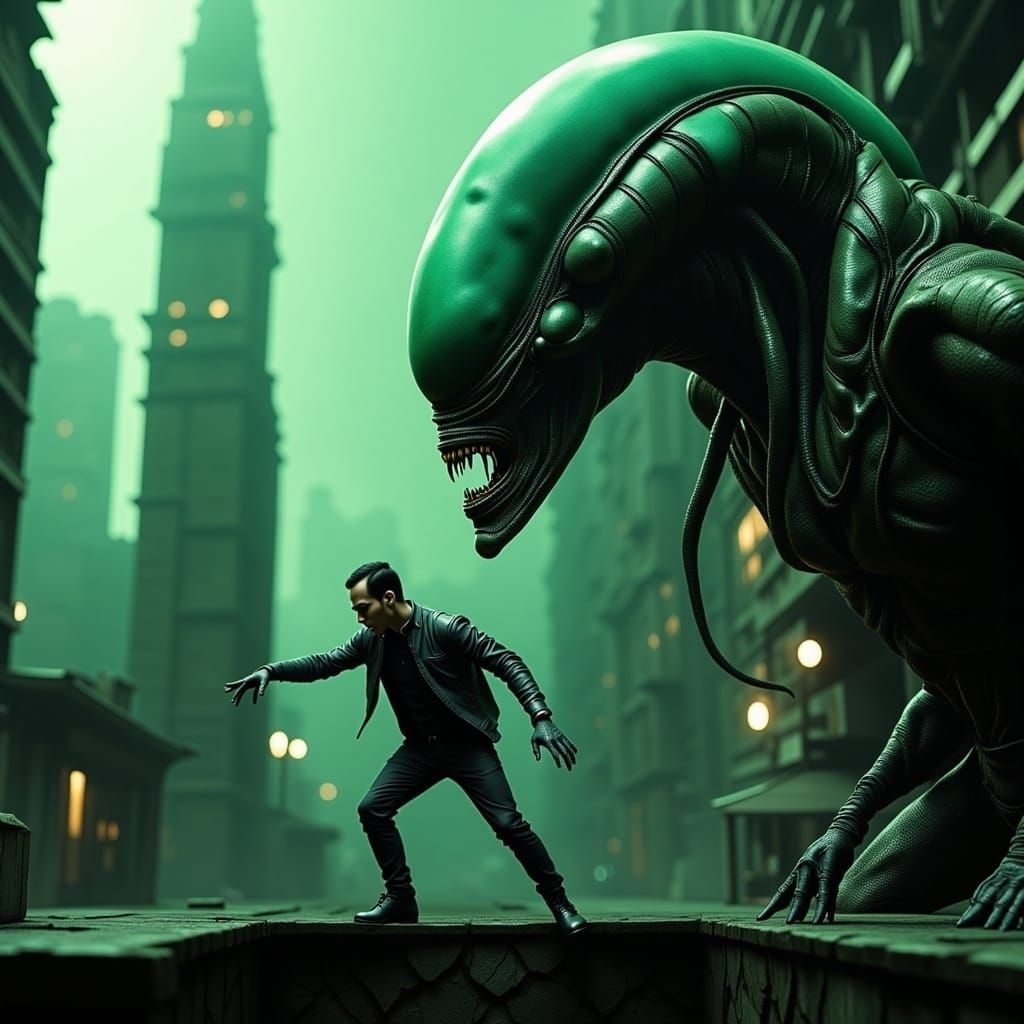 Neo Dodges Bullets in The Matrix