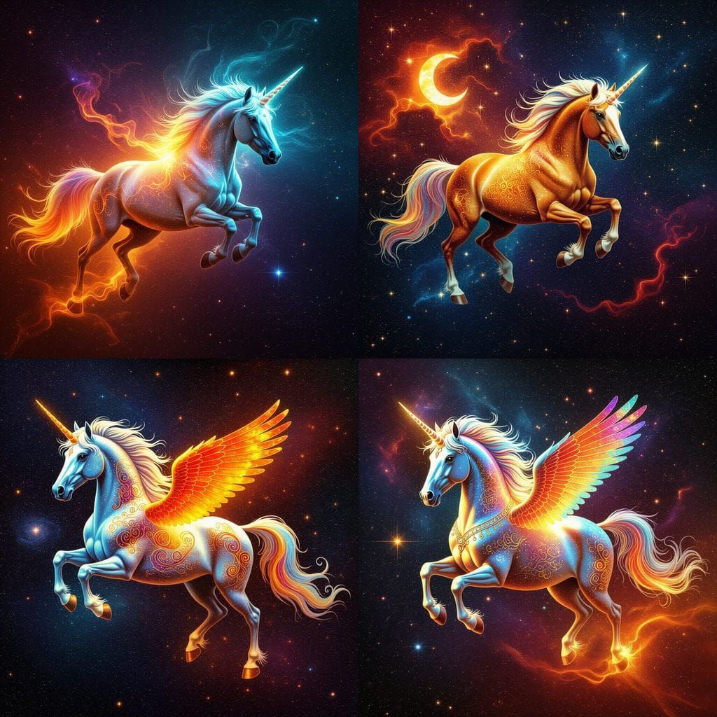 The Fire Horse of 2026 in Astral Cosmic Style