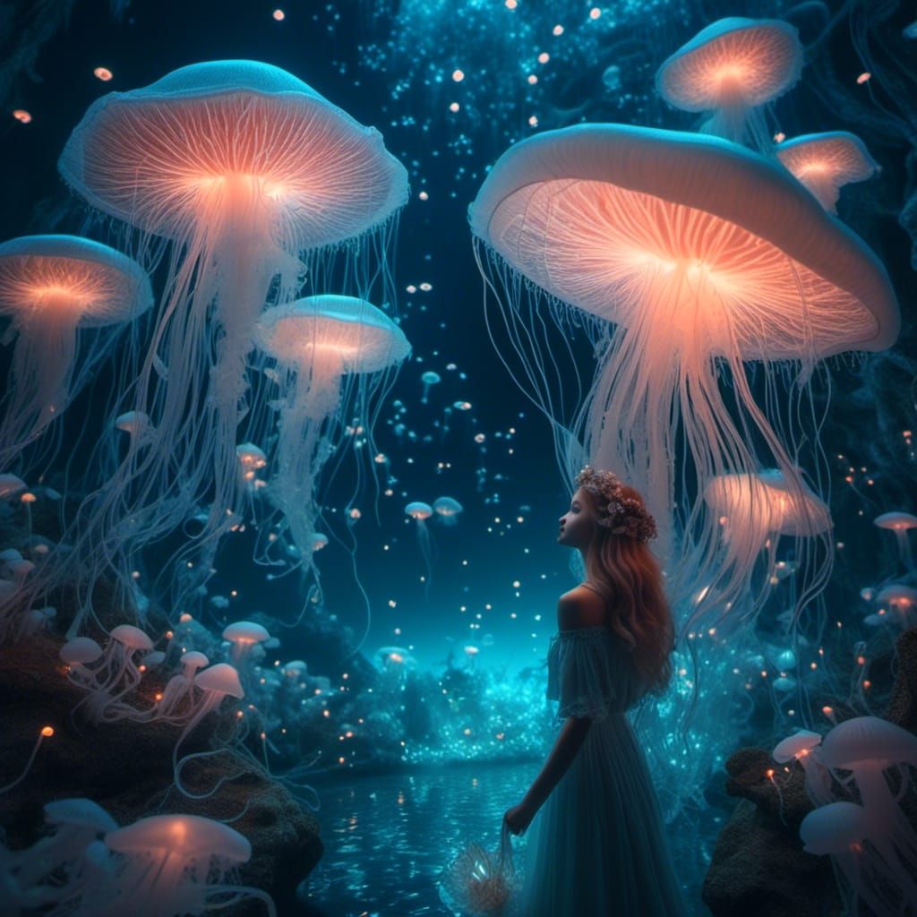 Underwater Graceful Guardian