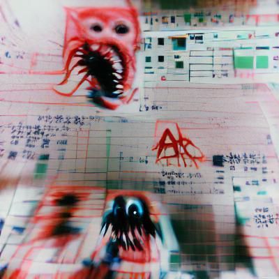 Unsettling Abstract Textures and Distorted Shapes