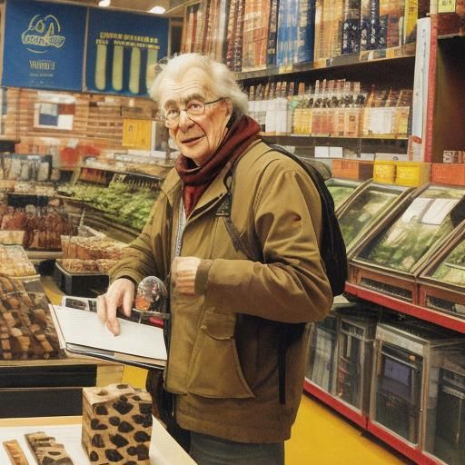 Stylish Sasquatch in Surreal Underground Comic Style