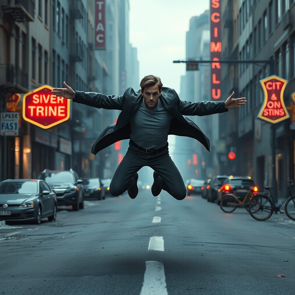 Dystopian Hero Lands in Ruins