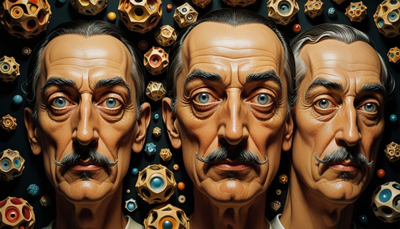 Dreamlike Faces in Macro Photography