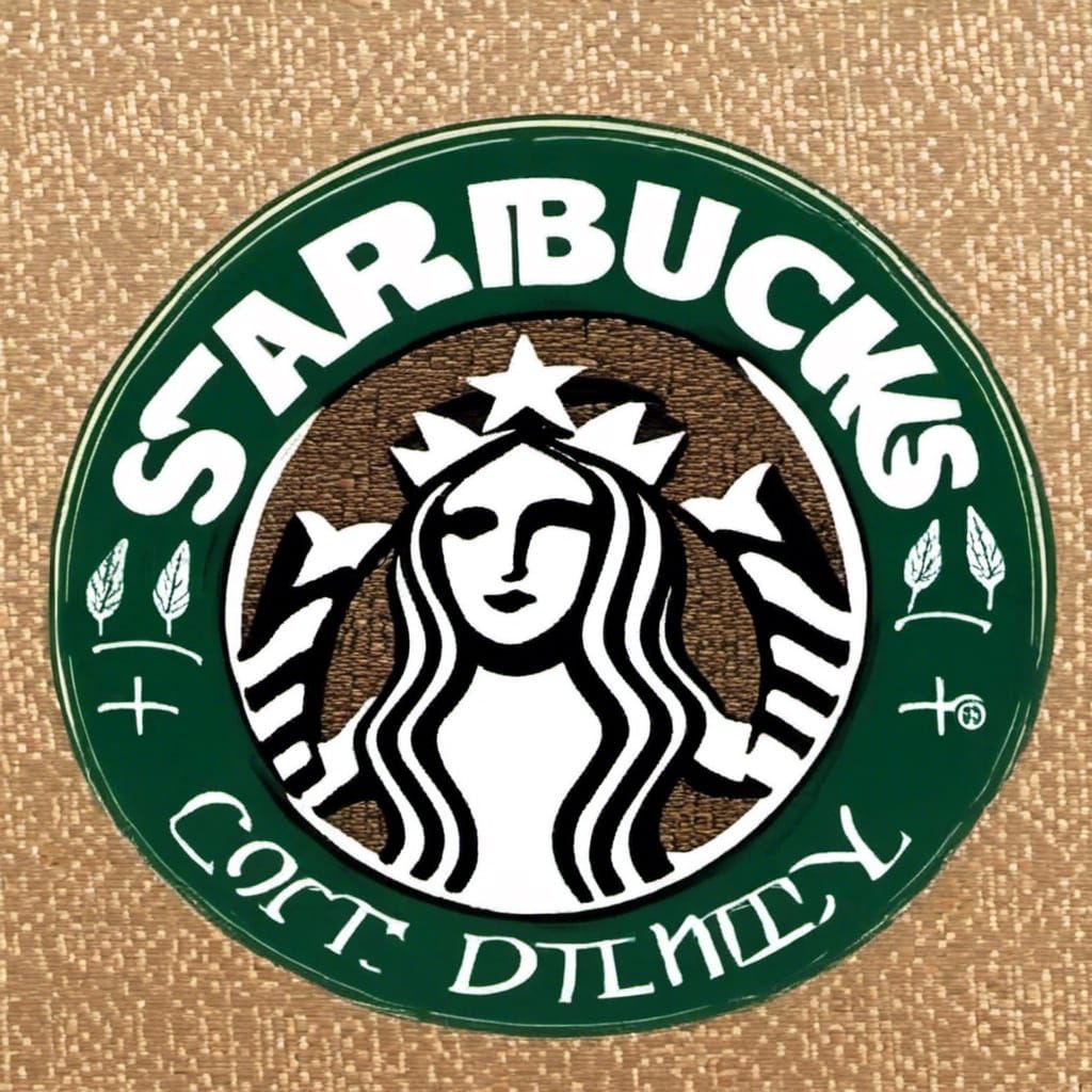 Cannabis Parody of Starbucks Logo